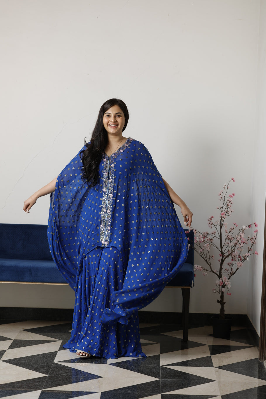 Blue Kaftan