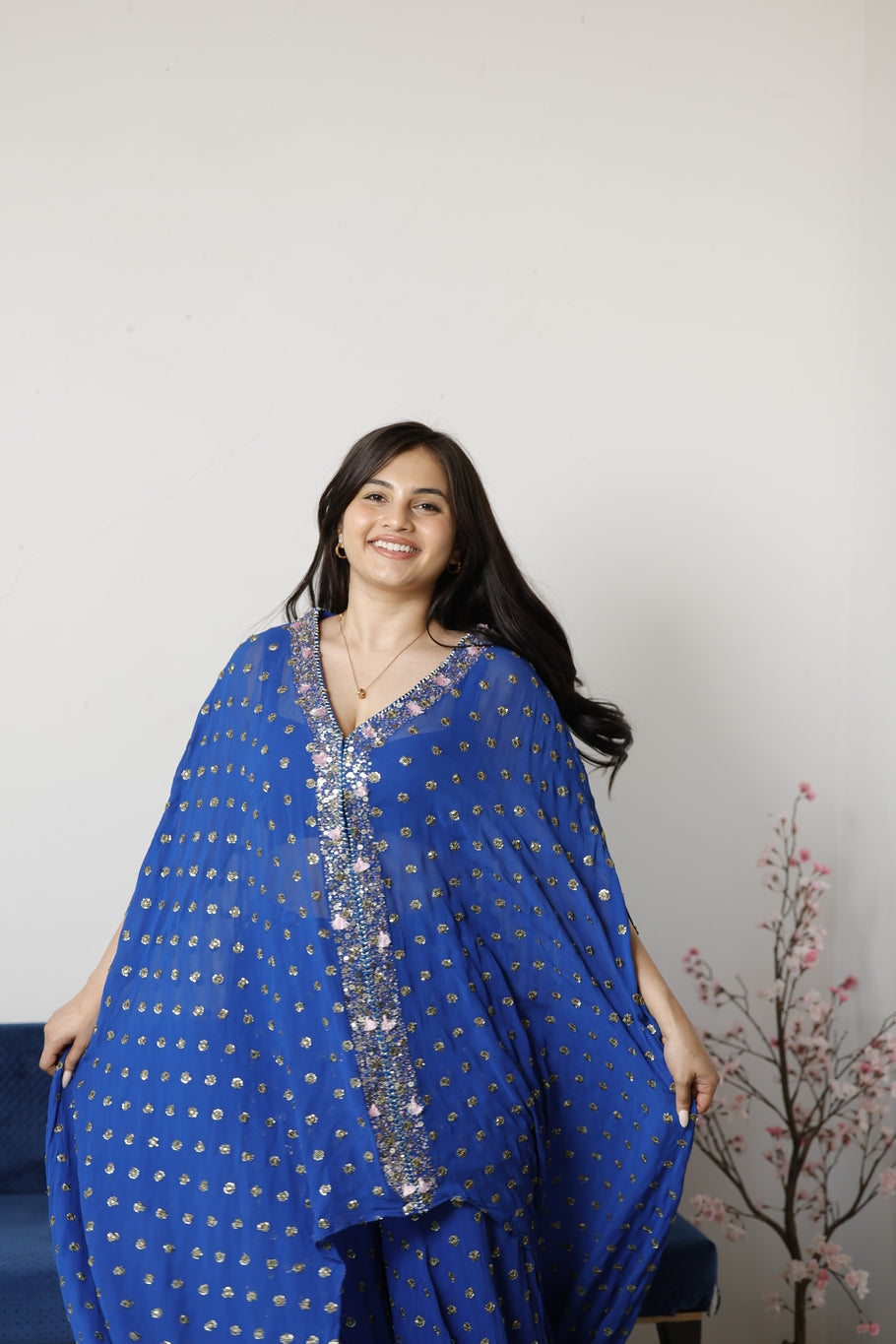 Blue Kaftan