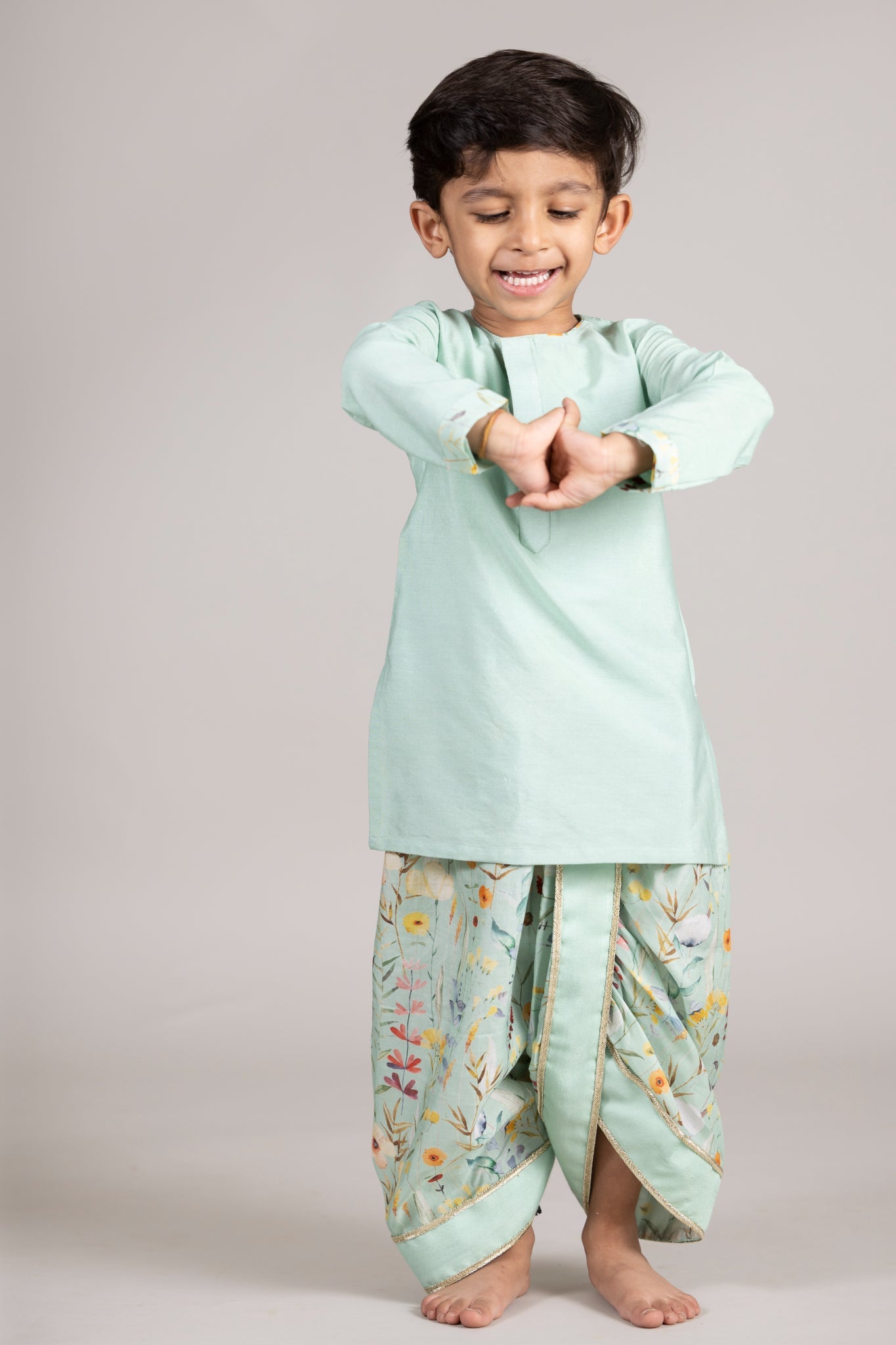 Kids Dhoti - Apeksha The Label