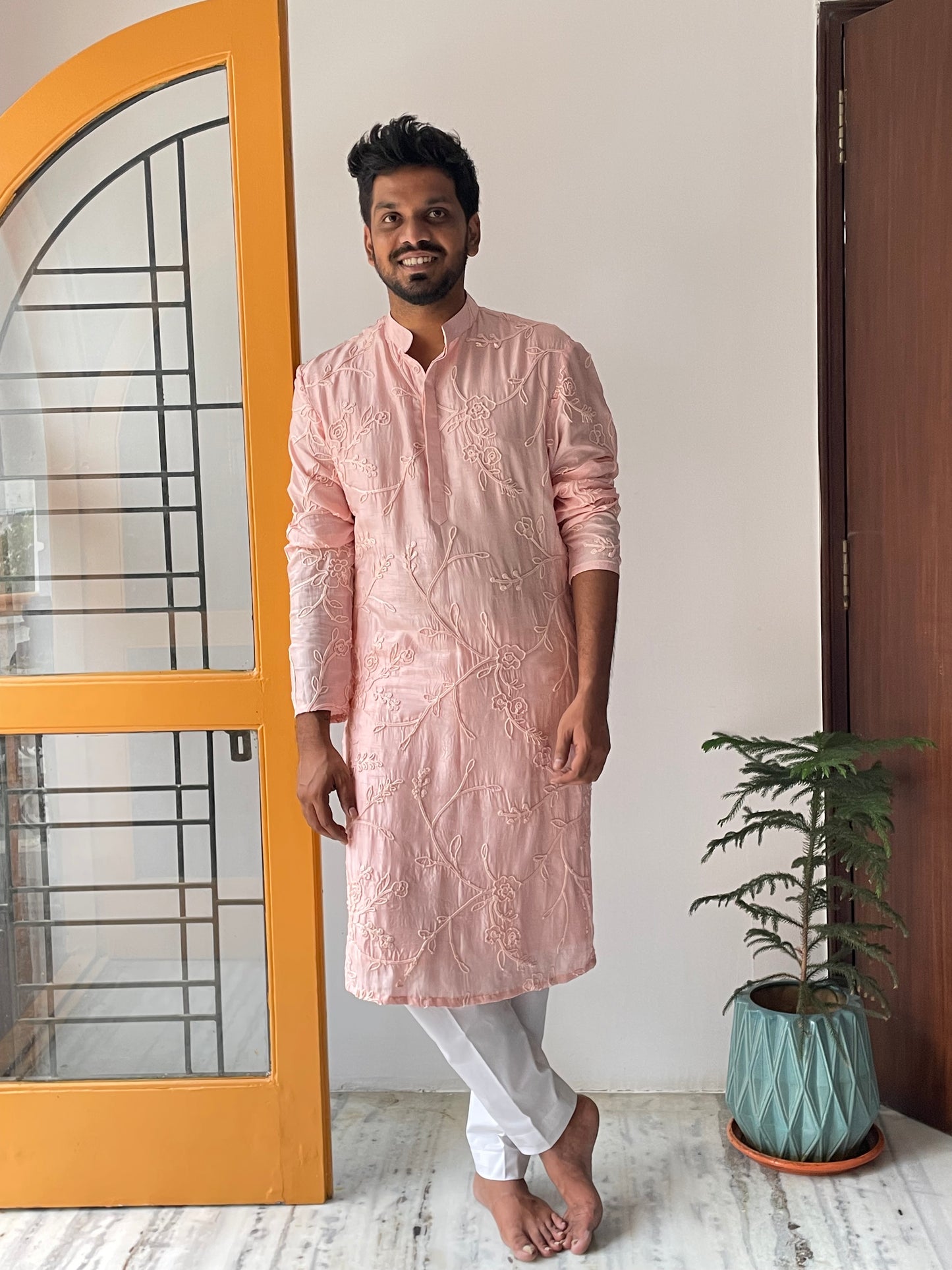 Embroidered Kurta pajama